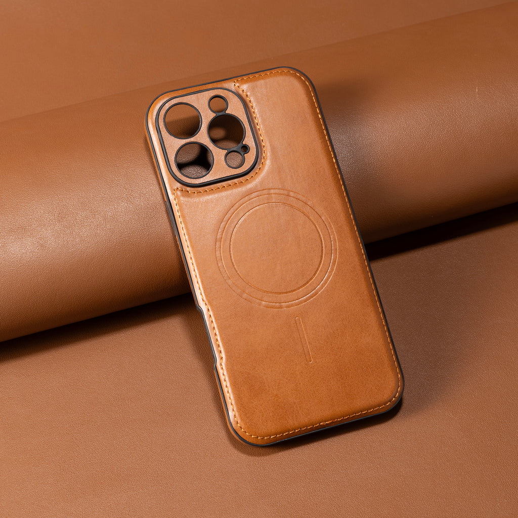 Premium Leather MagSafe Case