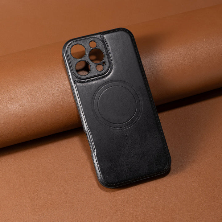 Premium Leather MagSafe Case