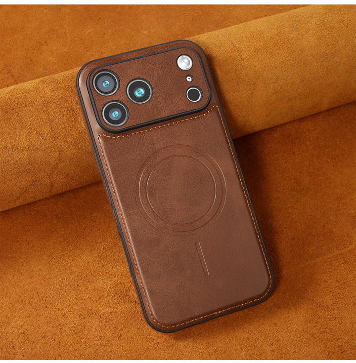 Premium Leather MagSafe Case