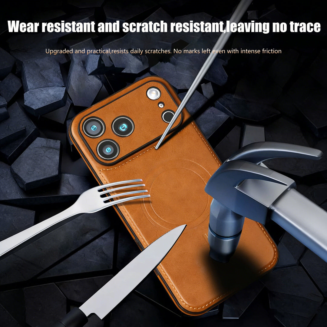 Premium Leather MagSafe Case