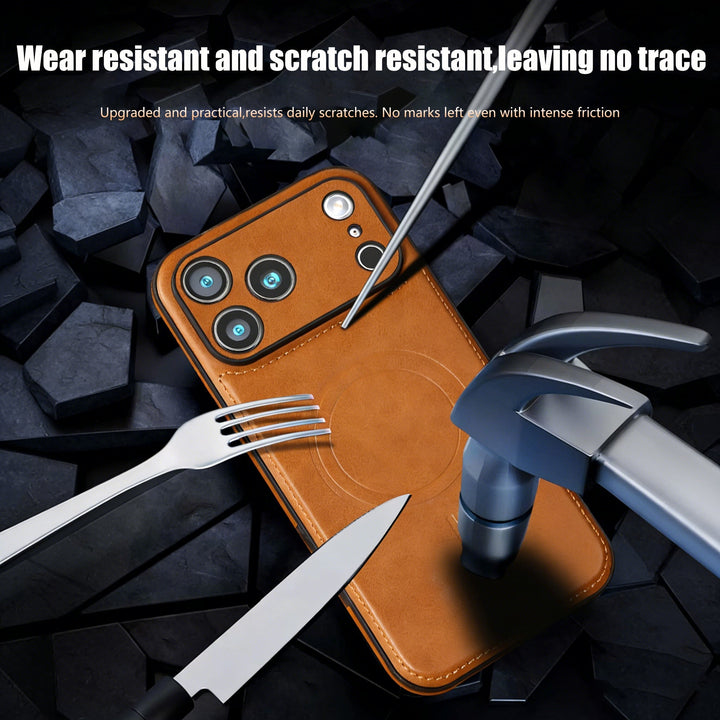Premium Leather MagSafe Case