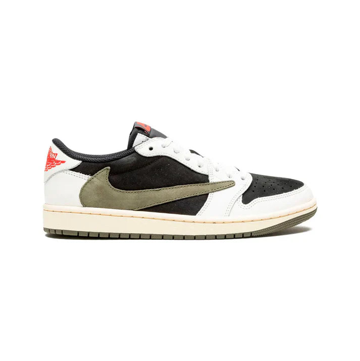 NightTrace Reverse Olive Low – Premium Suede Street Court Sneaker