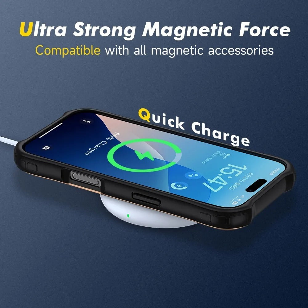 MagSafe Armor Case — Ultimate Shockproof Protection