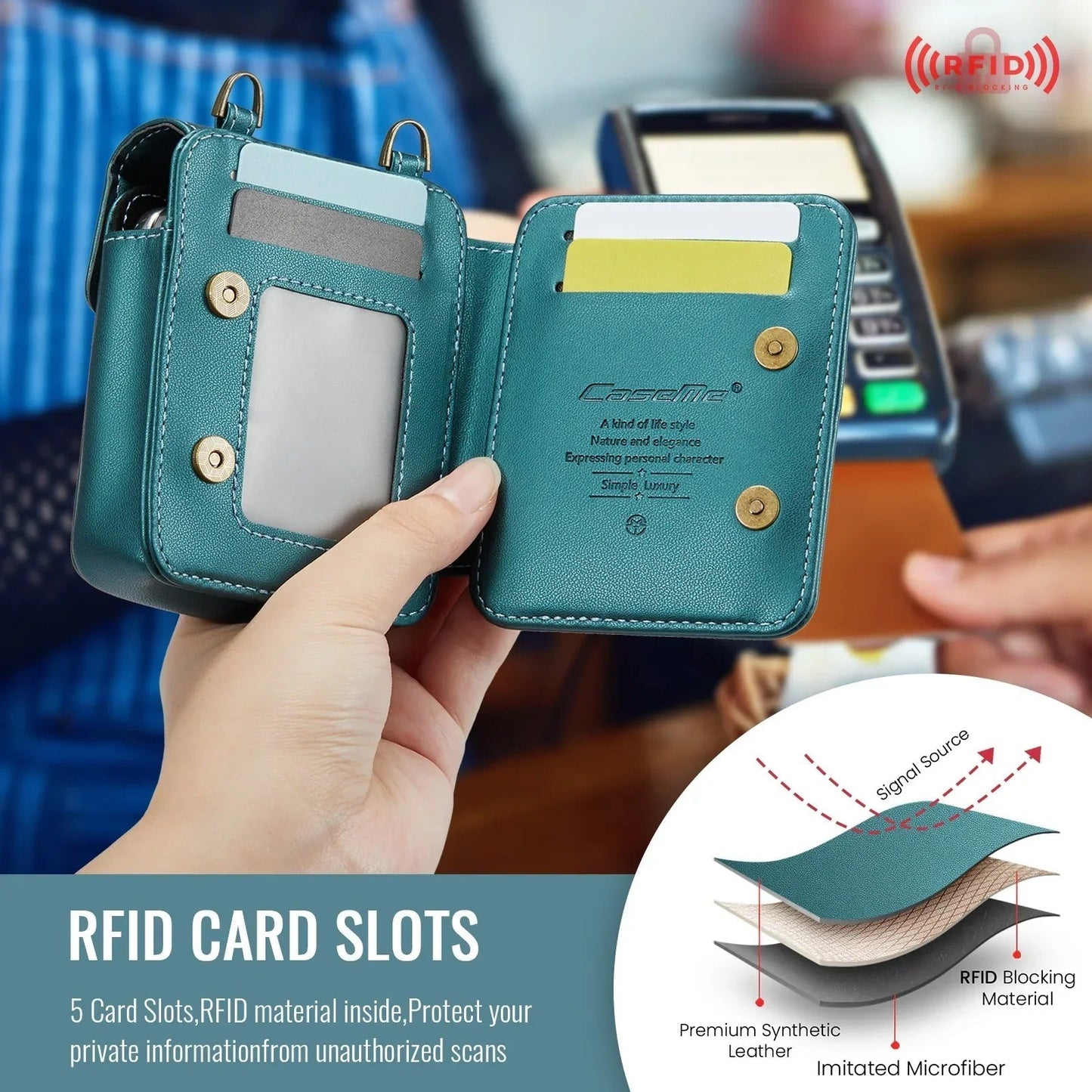 Fashion Leather Crossbody Mini Bag For Z Flip Series