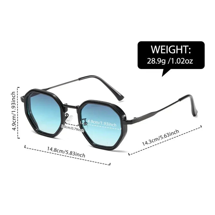 Icon Sunglasses – Sleek Metal Frame with Tinted Lenses