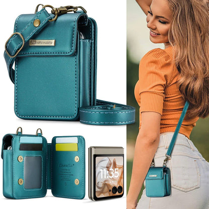 Fashion Leather Crossbody Mini Bag For Z Flip Series