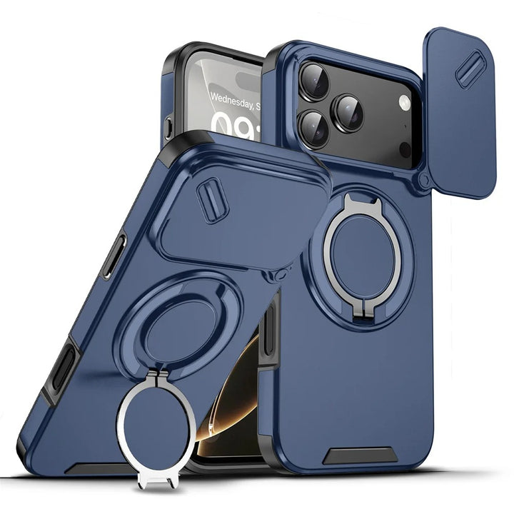 iPhone 17 Pro Max MagSafe Rotating Camera Cover Case