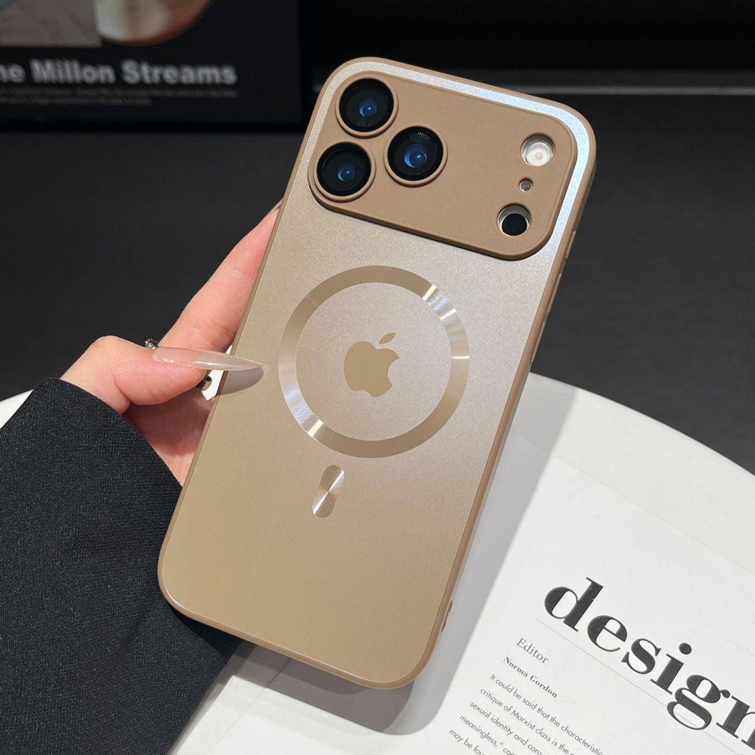 Sleek Metallic Magnetic Shield Case