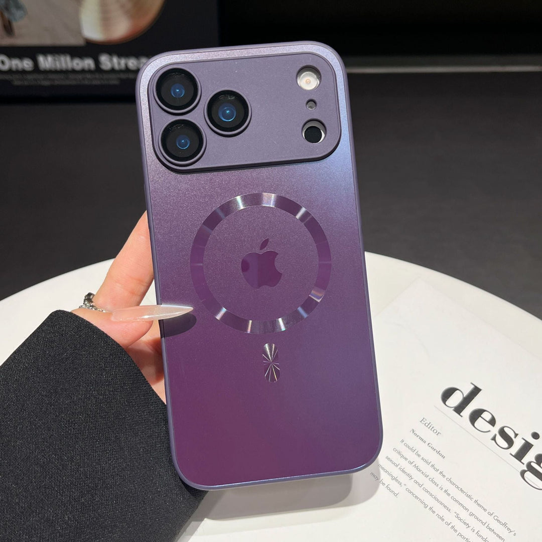 Sleek Metallic Magnetic Shield Case