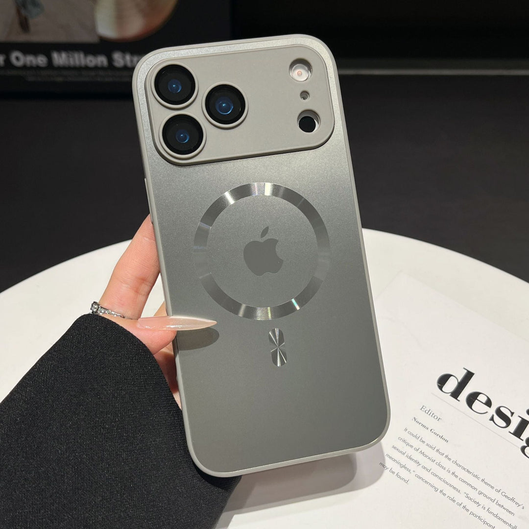 Sleek Metallic Magnetic Shield Case