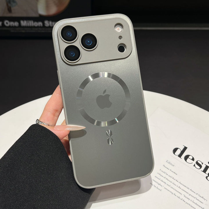 Sleek Metallic Magnetic Shield Case