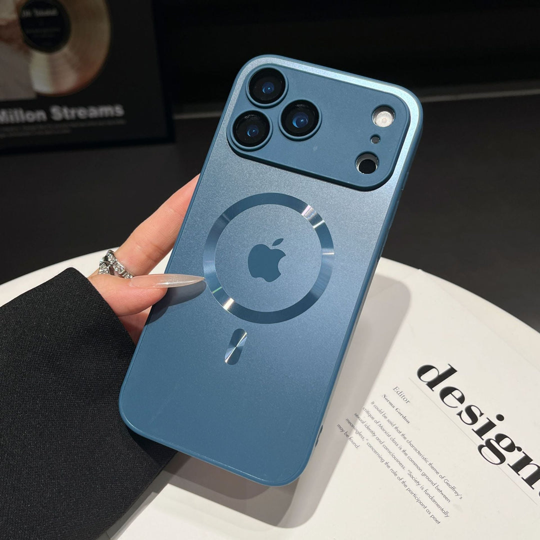 Sleek Metallic Magnetic Shield Case