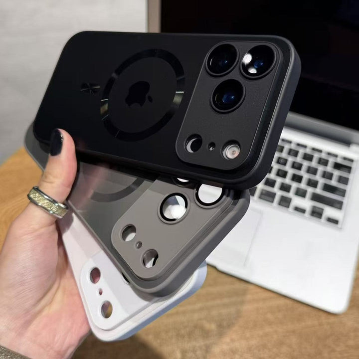 Sleek Metallic Magnetic Shield Case
