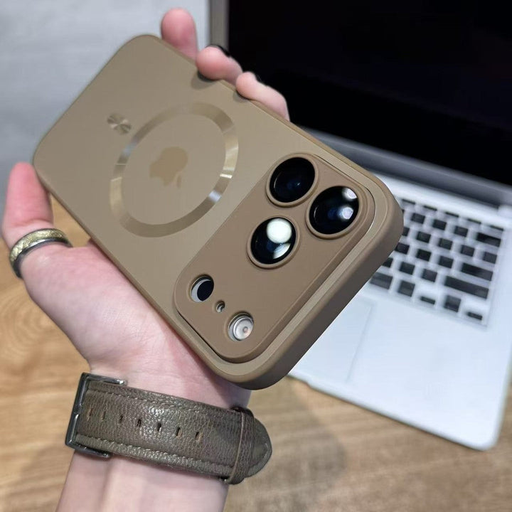 Sleek Metallic Magnetic Shield Case