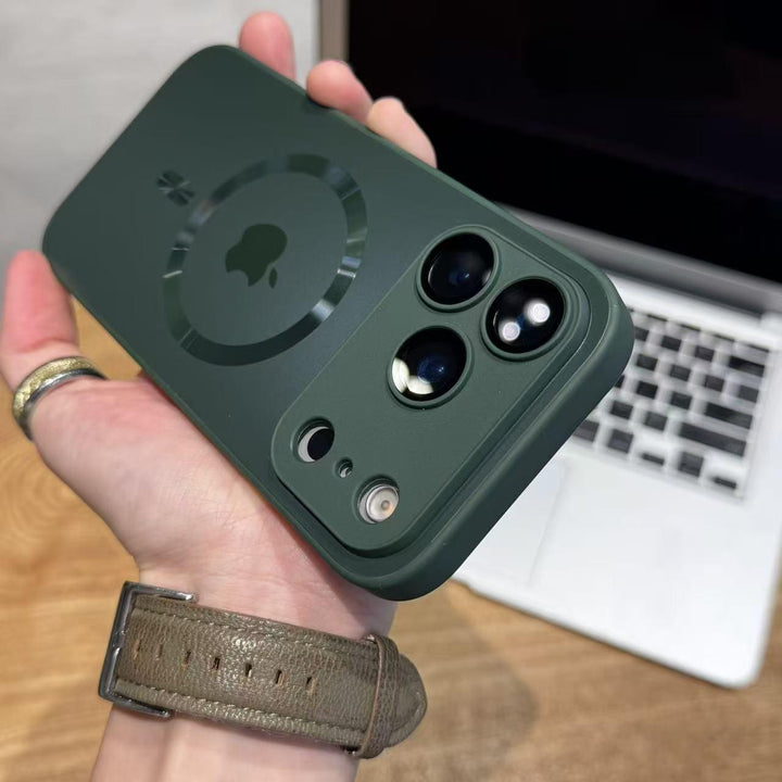 Sleek Metallic Magnetic Shield Case