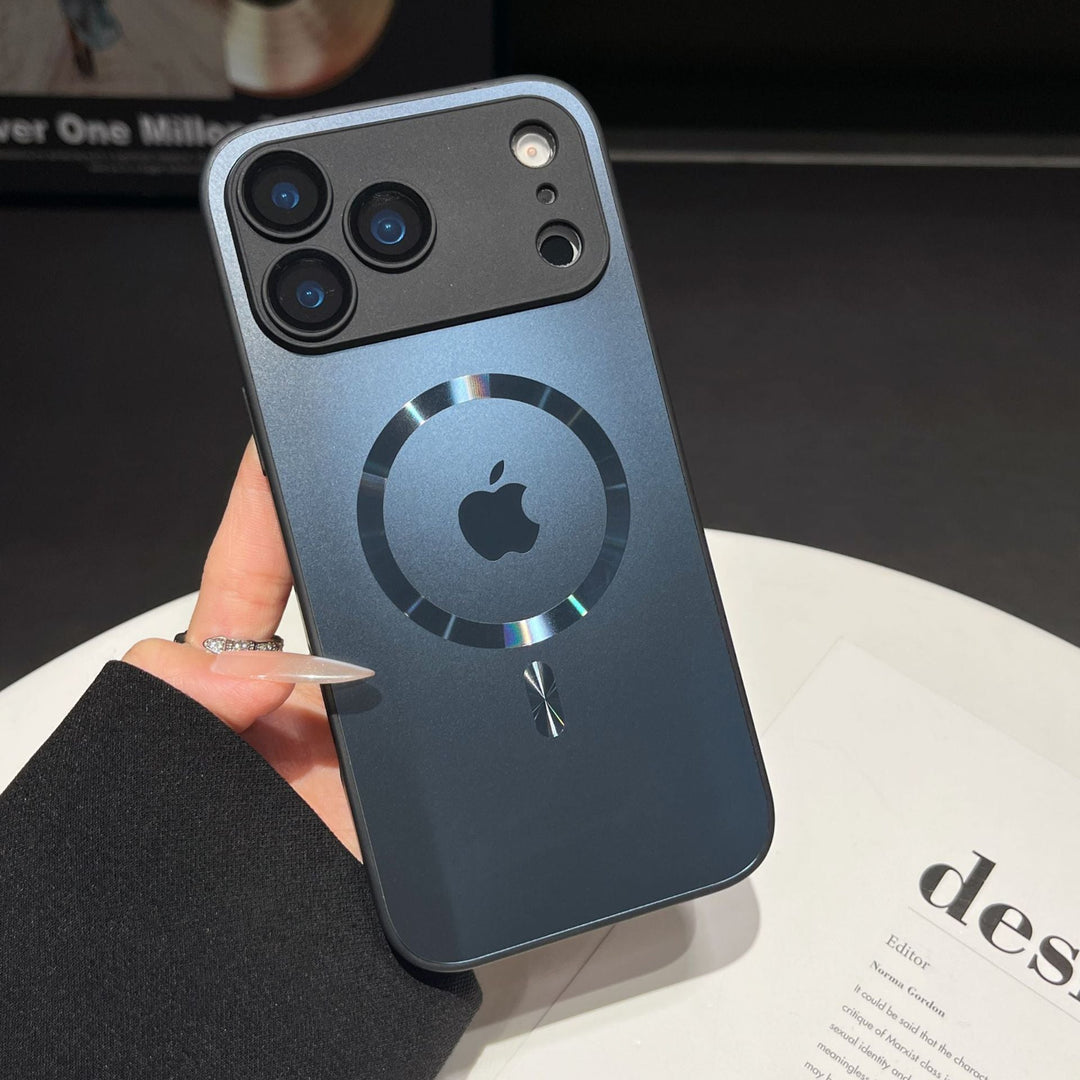 Sleek Metallic Magnetic Shield Case