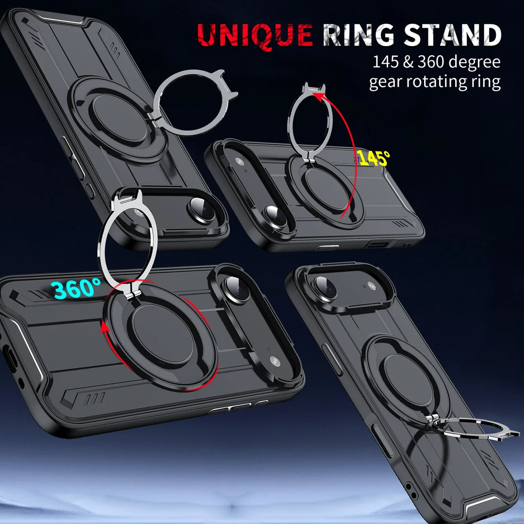 Rugged Shockproof Ring Case – Ultra-Durable Protection with a Secure Ring Stand