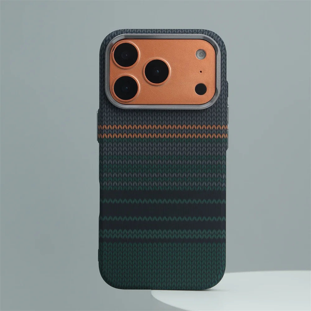MagSafe Fabric-Textured Case with Soft-Touch Finish