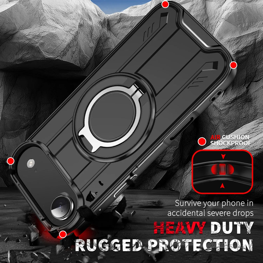 Rugged Shockproof Ring Case – Ultra-Durable Protection with a Secure Ring Stand