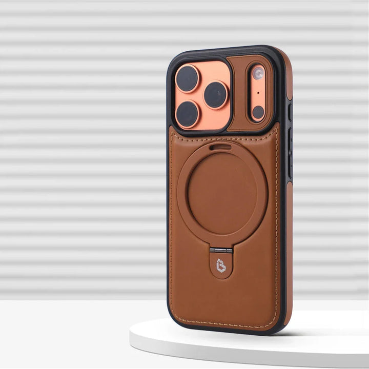 Luxurious Magnetic Leather Stand Case