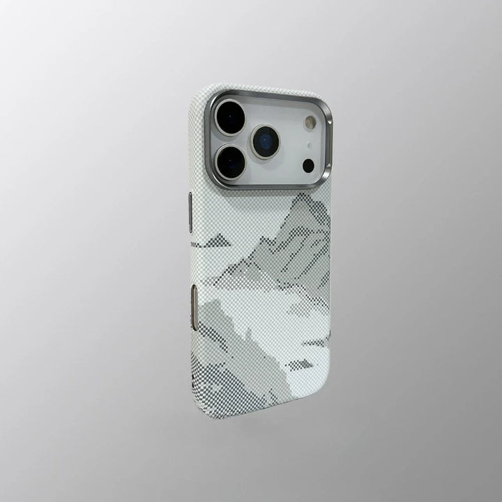 Carbon Weave Mountain Case for iPhone — Rugged Protection with a Sleek, Lightweight Design