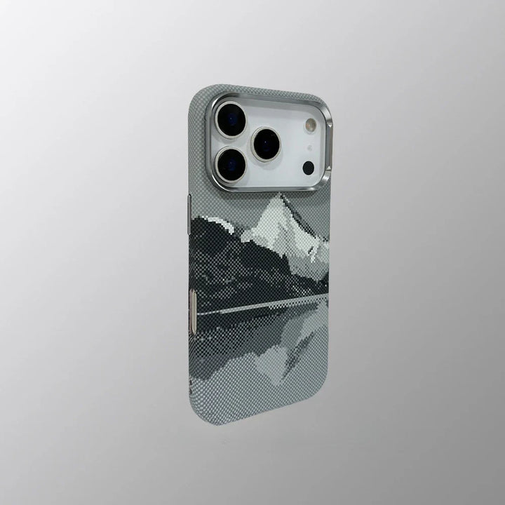 Carbon Weave Mountain Case for iPhone — Rugged Protection with a Sleek, Lightweight Design