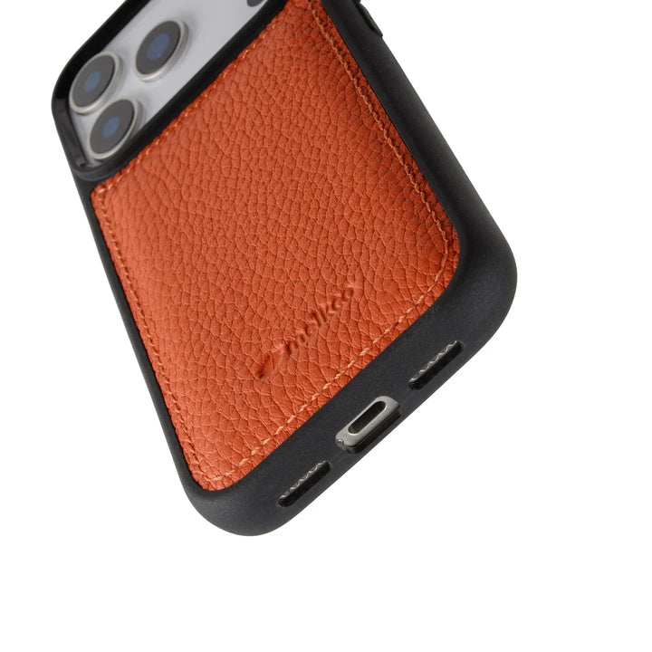 Premium Genuine Leather Back Case for iPhone