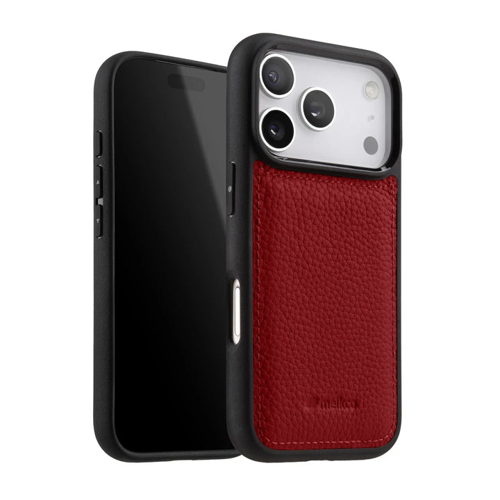 Premium Genuine Leather Back Case for iPhone