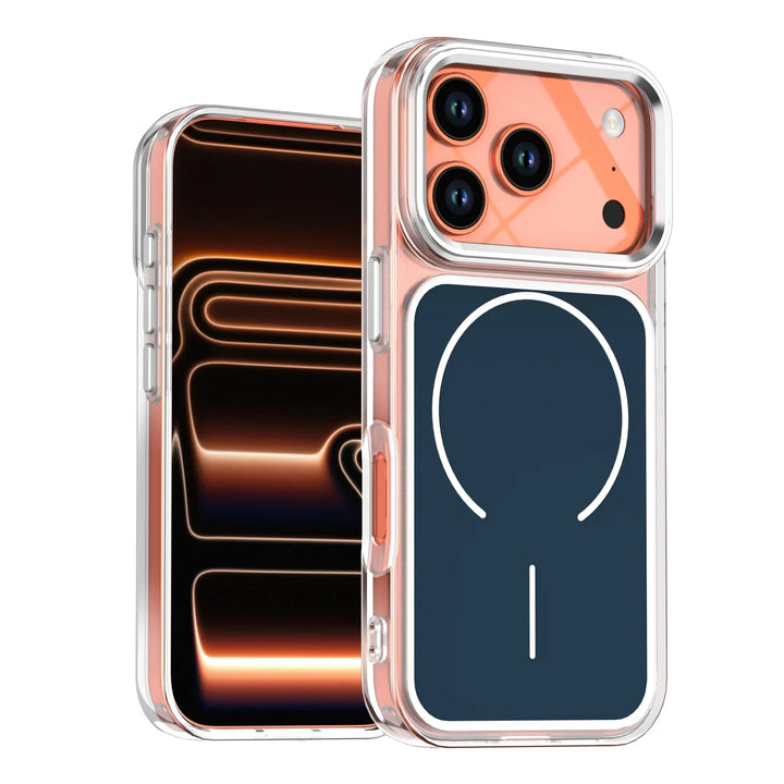 Crystal-Clear Magnetic Shockproof Case