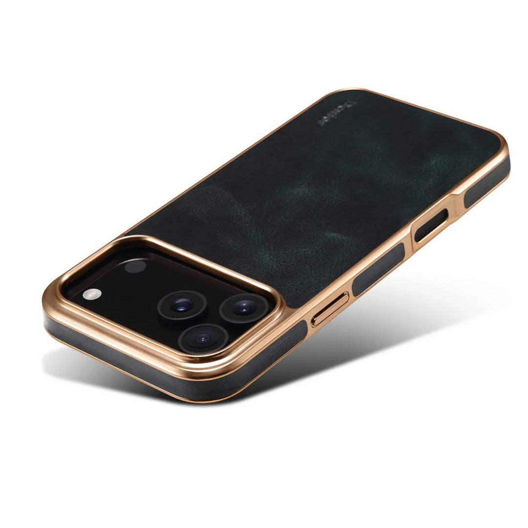 Luxurious Leather-Finish Case
