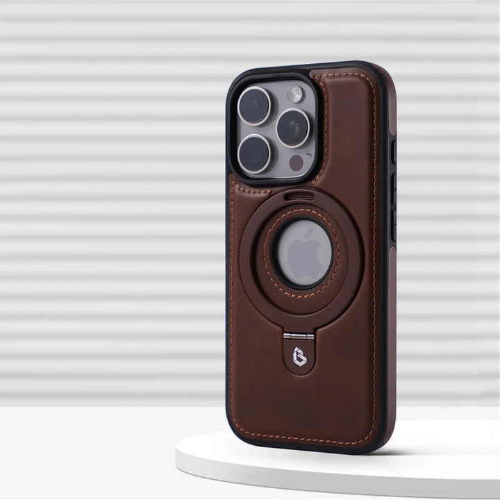 Luxurious Magnetic Leather Stand Case