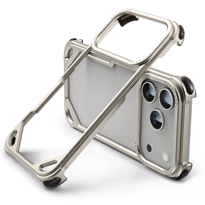 Rugged Shockproof Metal Frame Case for iPhone 17