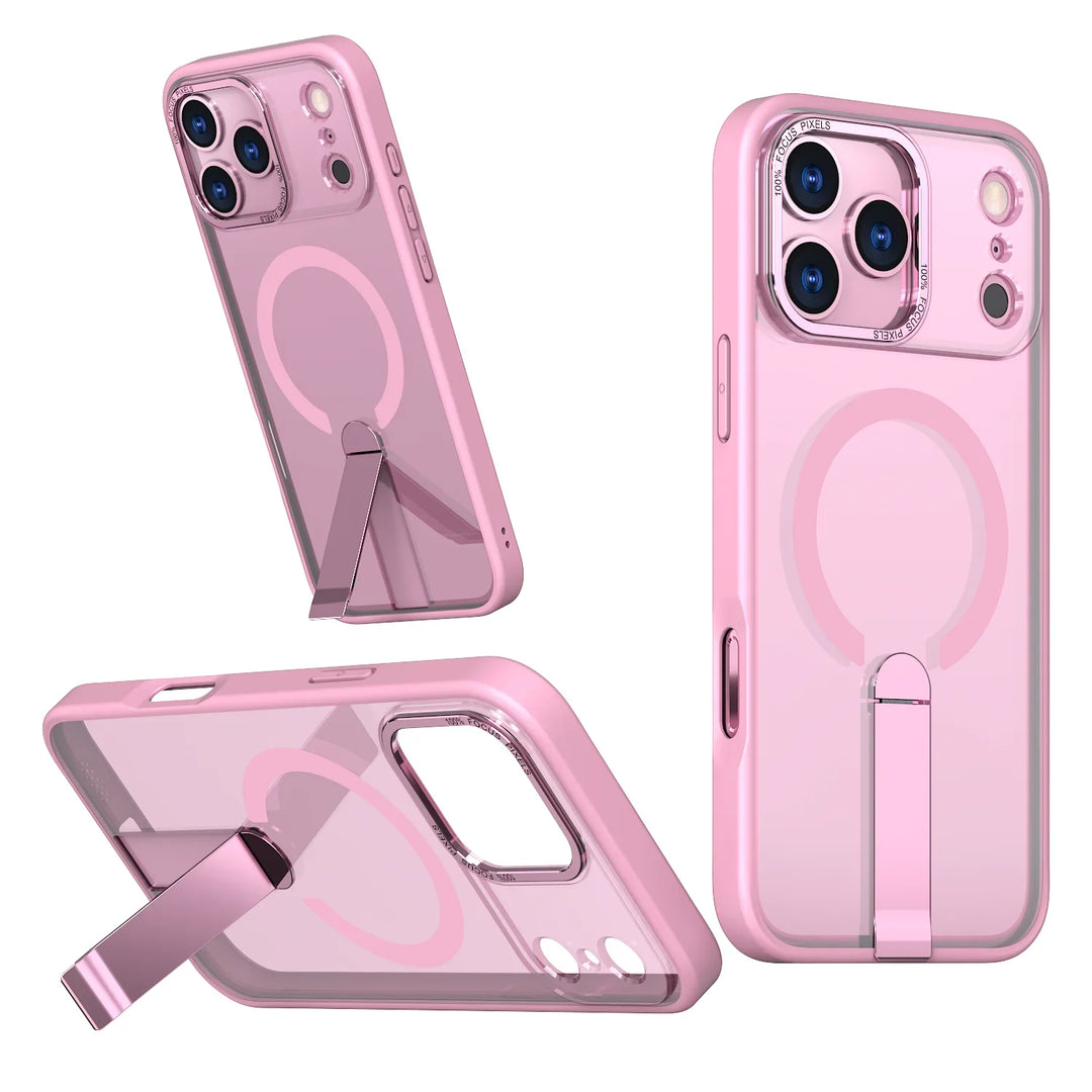 ClearMag Armor Magnetic Kickstand Case – Ultra-Clear Protection with Built-In Stand