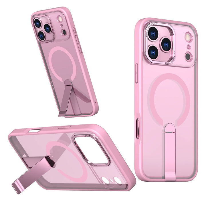 ClearMag Armor Magnetic Kickstand Case – Ultra-Clear Protection with Built-In Stand