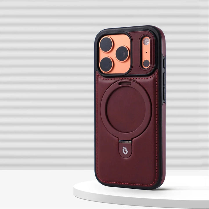 Luxurious Magnetic Leather Stand Case
