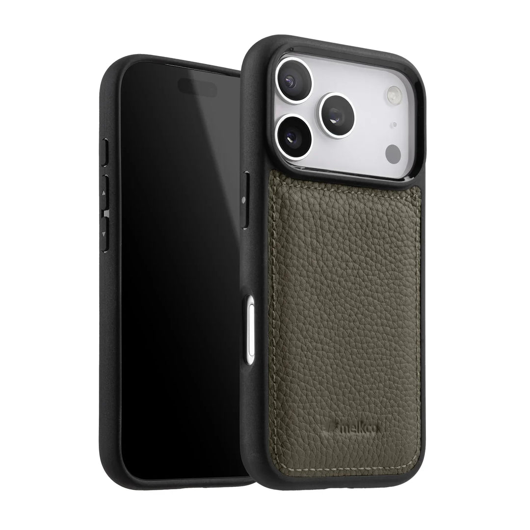 Premium Genuine Leather Back Case for iPhone
