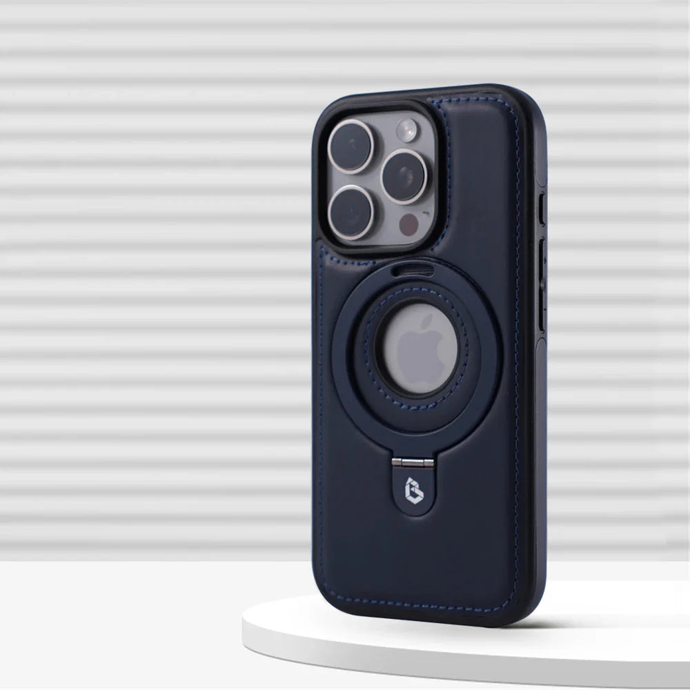 Luxurious Magnetic Leather Stand Case
