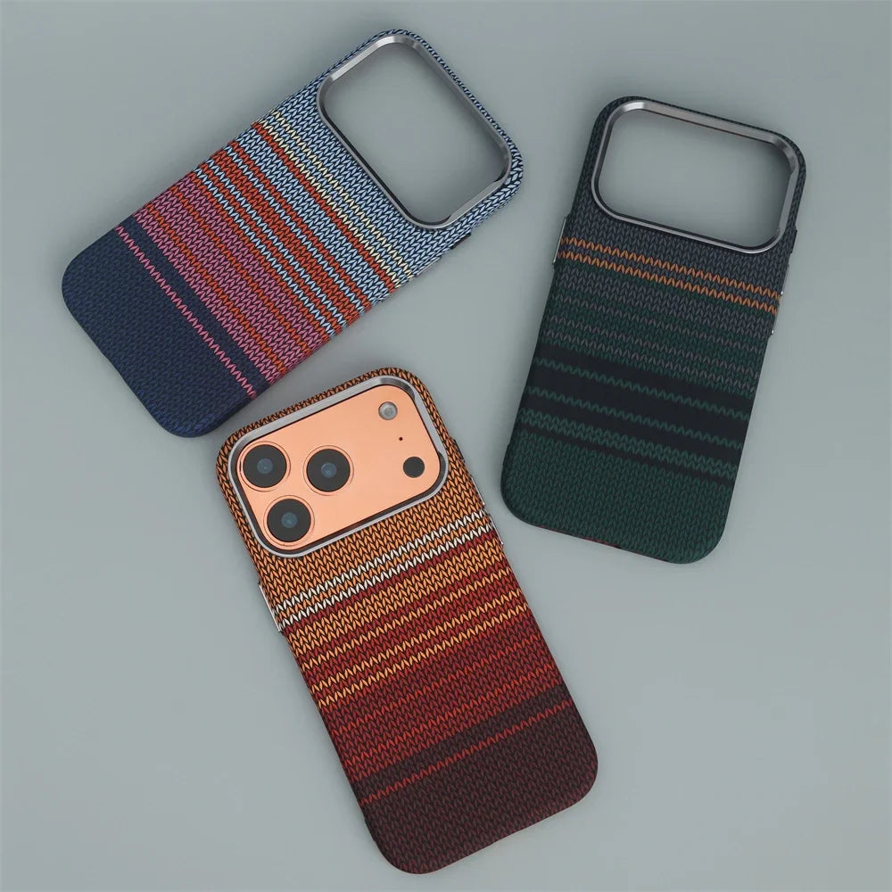 MagSafe Fabric-Textured Case with Soft-Touch Finish