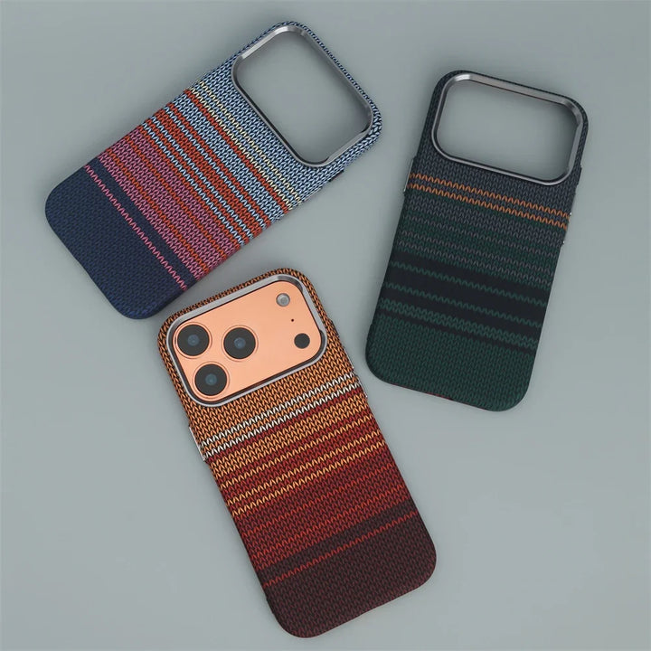 MagSafe Fabric-Textured Case with Soft-Touch Finish