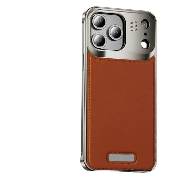 Luxurious Aroma Leather iPhone Case