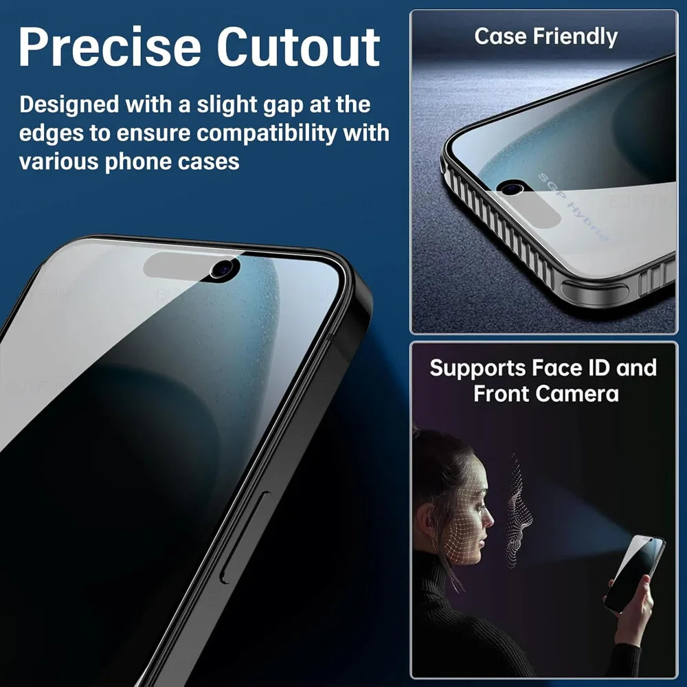 iPhone Privacy Screen Protector – Anti-Spy Shield for Private Viewing