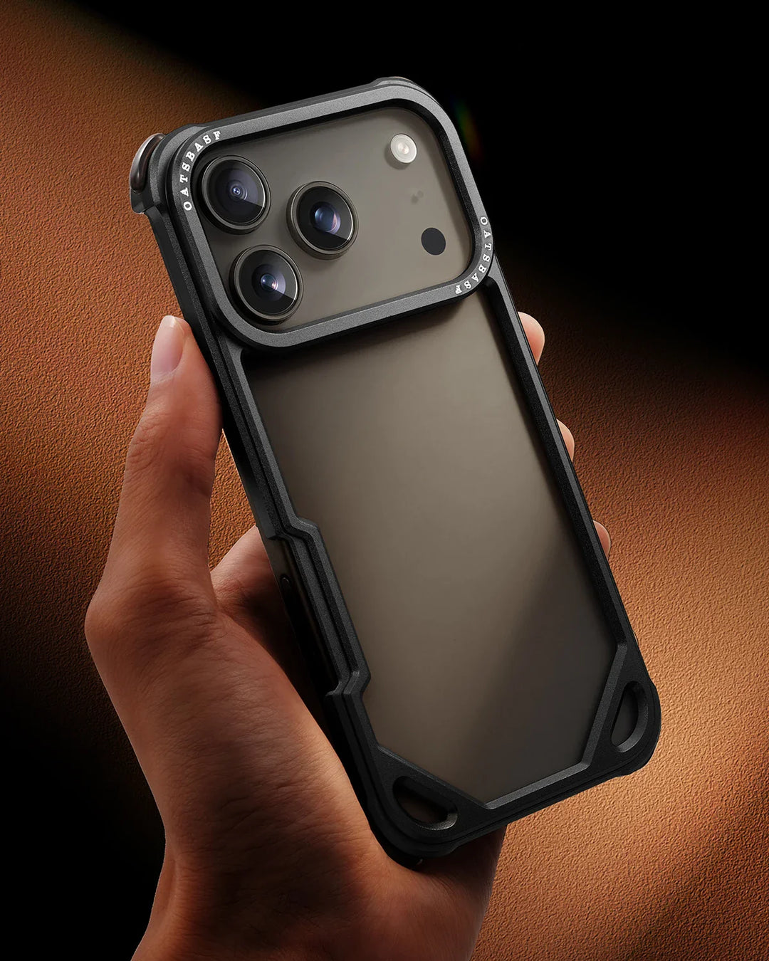 Rugged Shockproof Metal Frame Case for iPhone 17