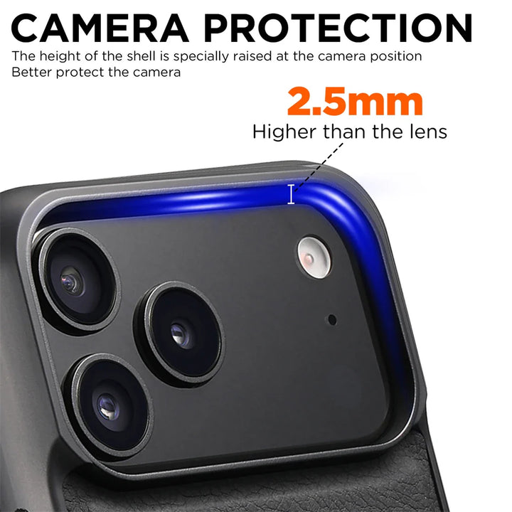 Luxurious Leather Magnetic Case
