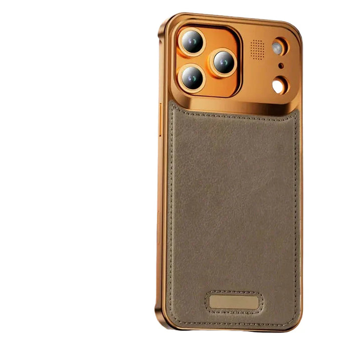 Luxurious Aroma Leather iPhone Case