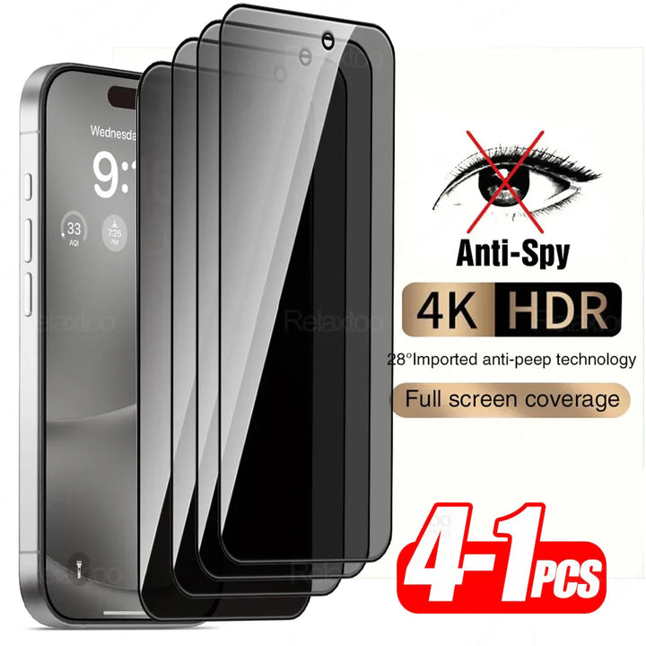 iPhone Privacy Screen Protector – Anti-Spy Shield for Private Viewing