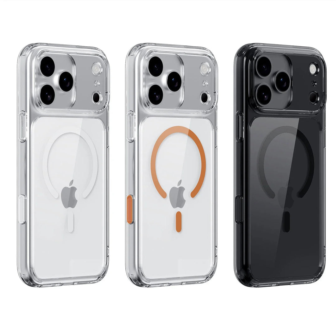 Crystal Clear MagSafe Case - Sleek, Protective, and Wireless-Charging Ready