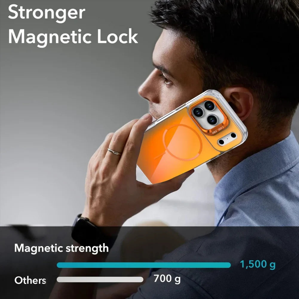 Clear MagSafe Stand Case – Transparent, Stand-Enabled Phone Protection