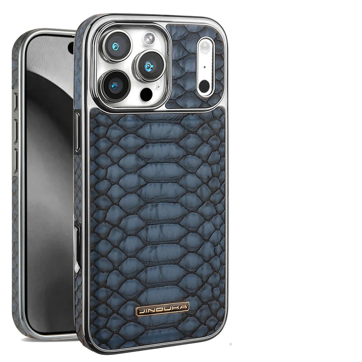 Luxurious Electroplated Leather Case