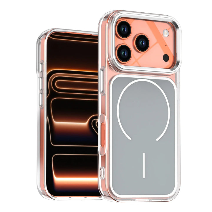 Crystal-Clear Magnetic Shockproof Case