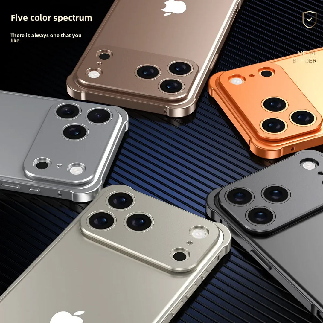 Premium Metal Bumper Case for iPhone 17 Series – Sleek and Durable Protection